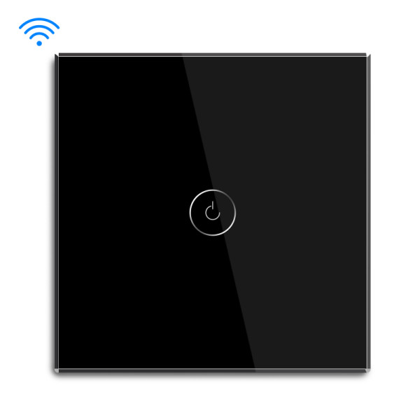Wi-Fi pametni prekidač 1G TUYA Crni (WIFI TOUCH SWITCH)