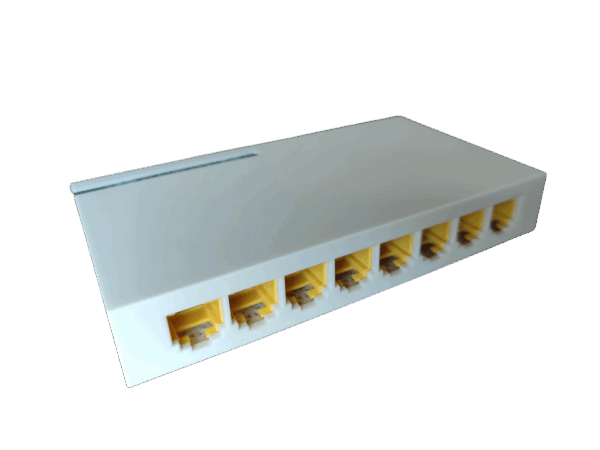 ExeLink SG1208D swich Gbit, 8x 10/100/1000 Base T-Ports, plastično kućište