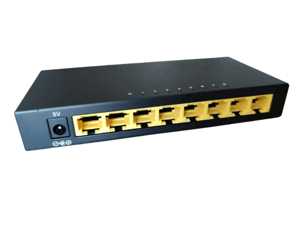 ExeLink SF1208 switch 8 Ethernet Portova, metalno kućište