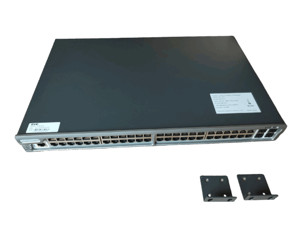 Exelink SGX3752 switch za Rack 48x10/100/1000 Base-T,4x1G/10 GE Base-X SFP+ porta, 2 modularna ležišta za napajanje