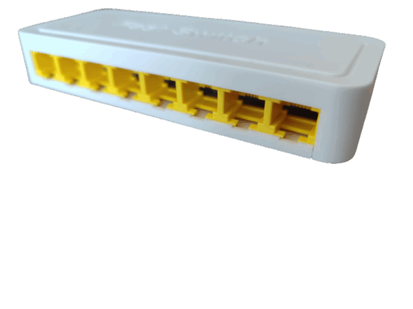 ExeLink SF1008D switch 8 Ethernet Portova, plastično kućište - Image 2