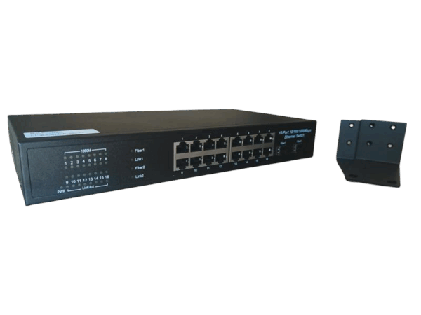 ExeLink SG1018D swich za Rack, 16x10/100/1000 Base-T, 2x1000 Base-X SFP porta - Image 2