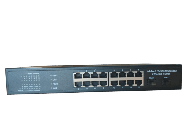 ExeLink SG1018D swich za Rack, 16x10/100/1000 Base-T, 2x1000 Base-X SFP porta