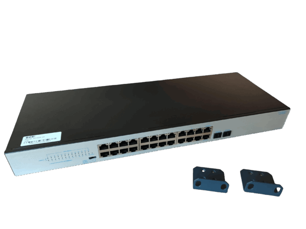 ExeLink SG1026-V2 switch za Rack sa 24x10/100/1000 Base-T Ports; 2x1000 Base-X SFP porta - Image 2