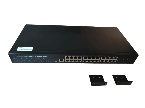 Exelink SGX3728-V2 upravljivi switch za Rack 24x10/100/1000 Base-T,4x1G/10 GE Base-X SFP+ porta L3 - Image 2