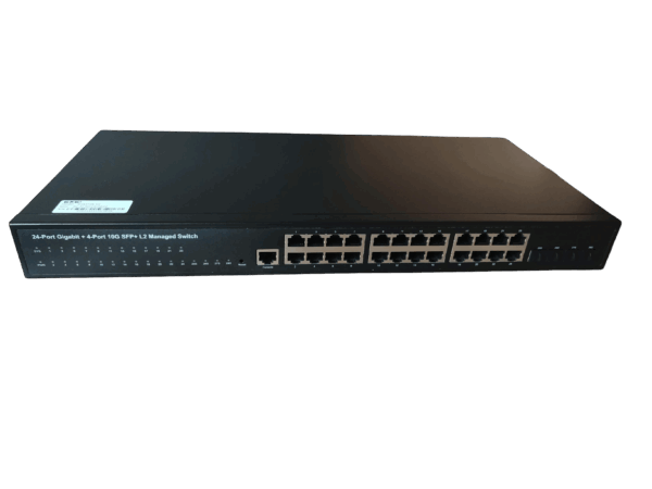 Exelink SGX3728-V2 upravljivi switch za Rack 24x10/100/1000 Base-T,4x1G/10 GE Base-X SFP+ porta L3 - Image 3