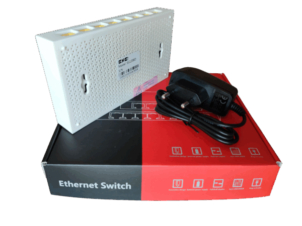 ExeLink SG1208D swich Gbit, 8x 10/100/1000 Base T-Ports, plastično kućište - Image 3