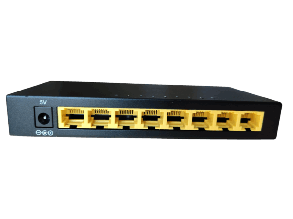 ExeLink SF1208 switch 8 Ethernet Portova, metalno kućište - Image 3