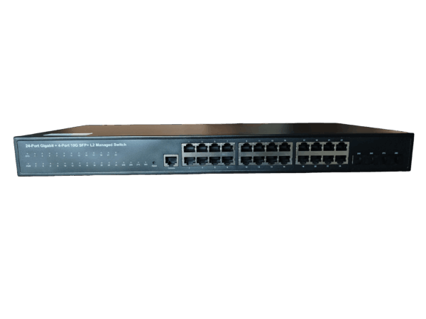 Exelink SGX2528 switch za Rack 24x 10/100/1000 Base-T, 4x1G/10GE Base-X SFP+ porta L2 managed - Image 3