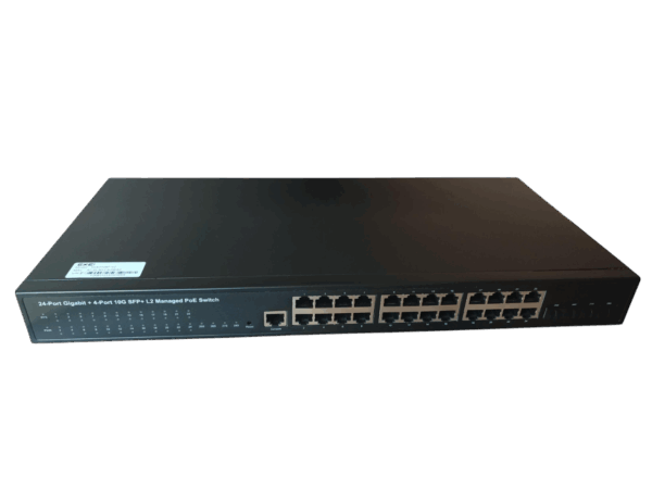 ExeLink SGX3728P-V2 upravljivi POE switch sa 24x10/100/1000 Base-T(POE/POE+), 4x1G/10 GE Base-X SFP+ porta - Image 2