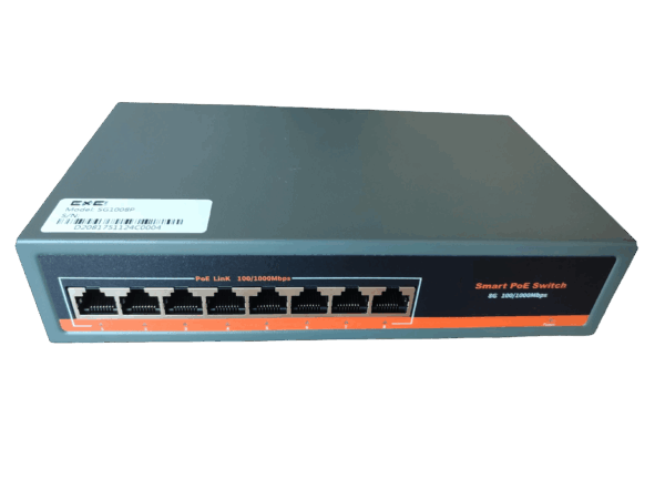 ExeLink SG1008P neupravljivi switch 8x10/100/1000 Base-T(POE/POE+) porta - Image 2