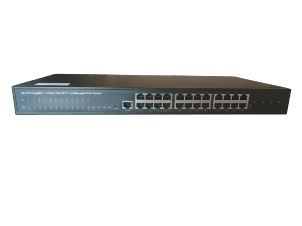 ExeLink SGX3728P-V2 upravljivi POE switch sa 24x10/100/1000 Base-T(POE/POE+), 4x1G/10 GE Base-X SFP+ porta