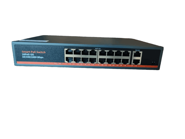 ExeLink SG1218TDP neupravljivi switch 16x10/100/1000 Base-T(POE/POE+),2x10/100/1000 Base-T porta - Image 3